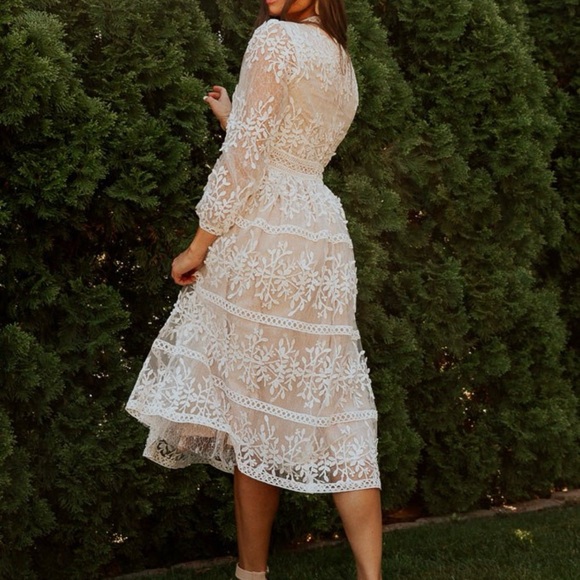 Ivy City Co Sicily Dress in Burgundy - Picture 4 of 7